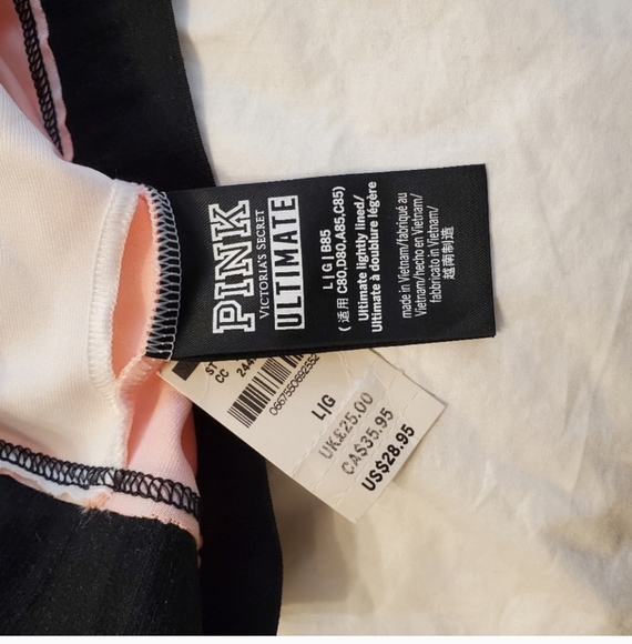 SALE: Bundle of 2 Pink Ultimate Sports Bra. NEW! - Picture 4 of 10